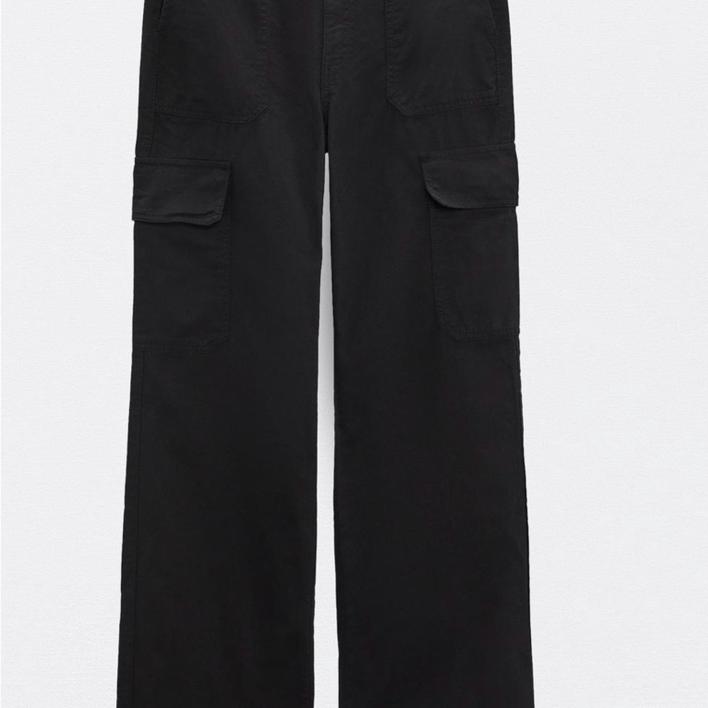 Zara Dark Charcoal Trousers